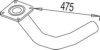 DINEX 80284 Exhaust Pipe